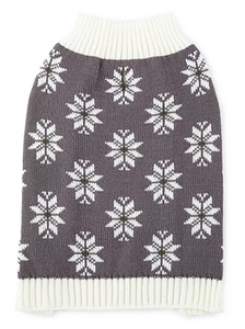 Imagine Me Cute: Snowflake Me Grey Sweater