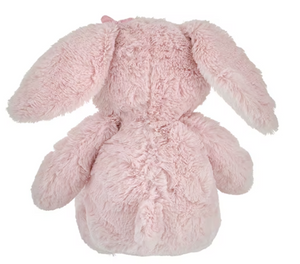 Blush Bunny Toy: 8 x 12 x 4.25  inches