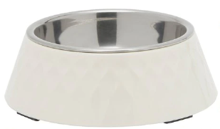 Melamine Stainless Steel 3-Cup Capacity Bowls