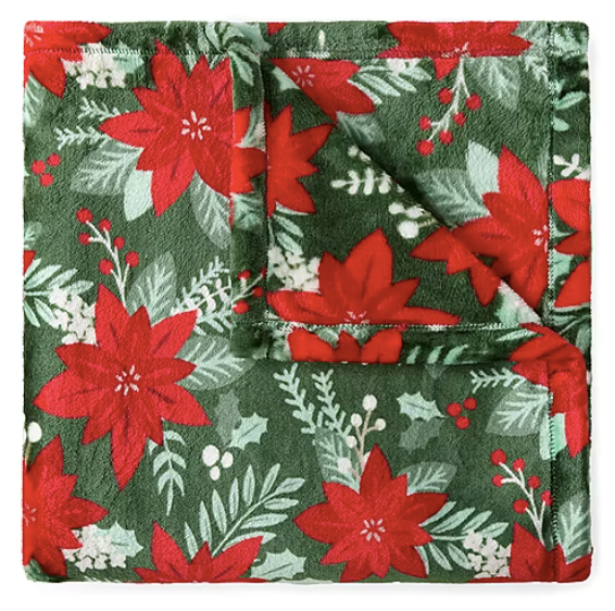 Pups Fav Holiday Blanket: 60 x 50 inches