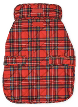 Load image into Gallery viewer, Wear It Plaid! Pick Pup&#39;s Color: Red and Teal are Available
