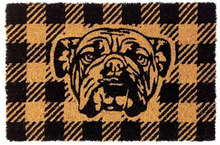 Load image into Gallery viewer, Checker Puggy Doormat 16&quot; x 24&quot;
