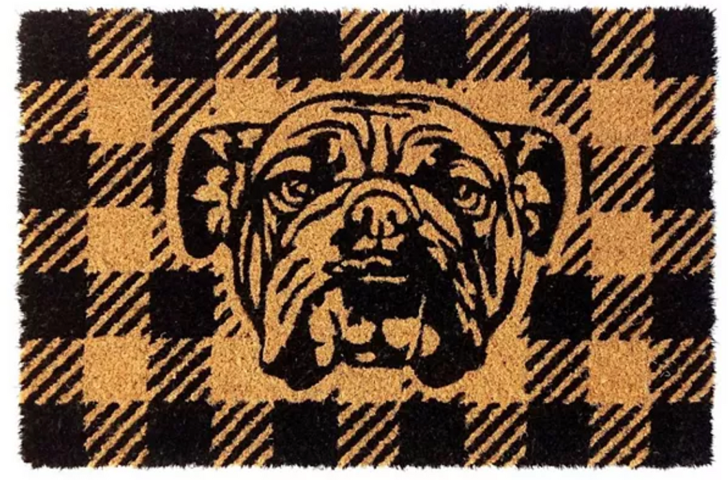 Checker Puggy Doormat 16