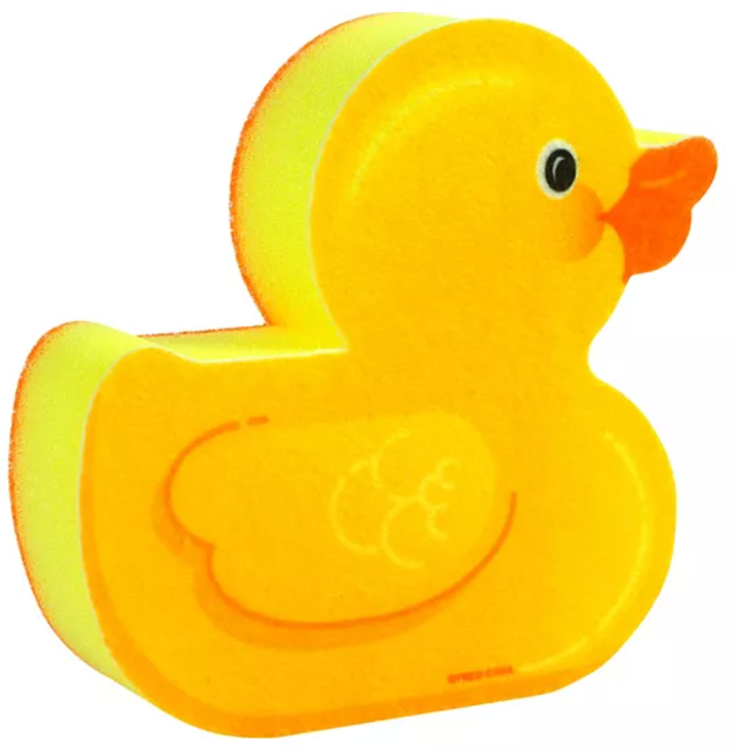 Sponge-Wash Pet Bowls with 1-Duckie