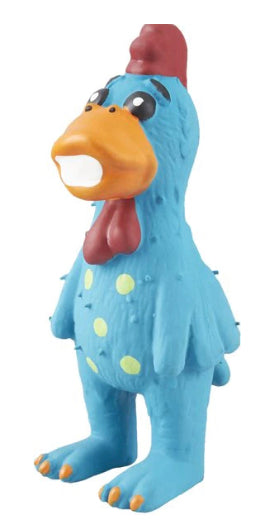 Easy to Clean Chicken Head Squeaker - Randomly Shipped in a Variety of Colors