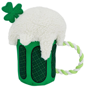 9.1 x 4.5 x 4.2 inches Squeaky Lucky Shamrock Mug Chug