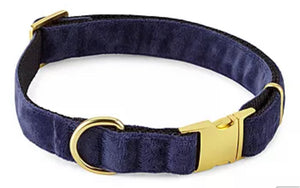 Dog Collar: Velvet Navy